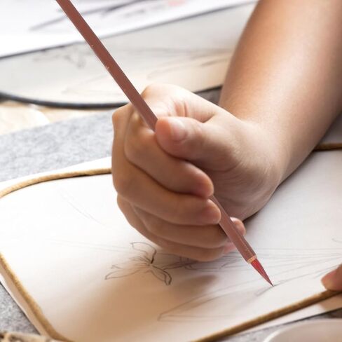 مجموعة أقلام فرشاة الخط الصيني مكونة من 15 قطعة للطلاب، أدوات مكتبية للكتابة بالحبر التقليدي، فرش فنية مصغرة لممارسة الخط والرسم in Kuwait