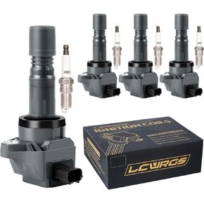 Set of 4 Coil Packs and Spark Plugs Fits for Honda Civic Acura ILX 2012 2013 2014 2015 1.8 Ignition Coils Spark Plugs Replaces# UF672