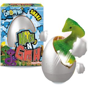 Mini Alien from Deluxebase. Small 2.5" Hatching Egg with Growing Space Toy. Water Activated Surprise Egg Transforming Toy for Kids. Great Small Space Toys for Party Favors.