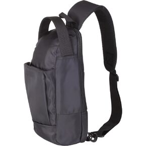 Travigo Premium Crossbody Sling Bag with Soft Glossy Fabric, Adjustable Strap, Padded Back, Front Pocket, and Main Compartment