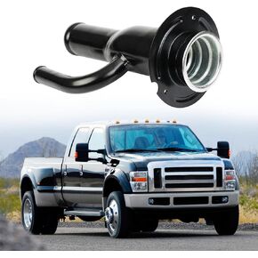 Fuel Filler Neck fits for Ford F-350 F-450 F-550 Super Duty Diesel 6.0L 2005-2007 Pipe Fuel Tank Filler Neck Hose replace 4C3Z9034C 8C3Z9034L F81Z9034SA FN782 577306