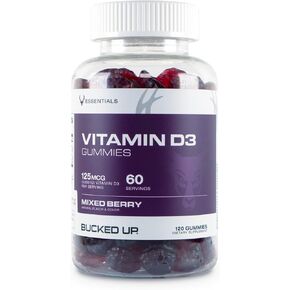 باكد أب فيتامين د3 125 ميكروجرام، 120 علكة - الأساسيات in Kuwait