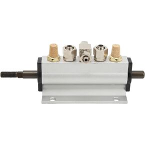 KIMISS Foot Control Air Valve, 5 Way Aluminum Alloy Foot Pedal Valve Tire Changer Machine Supplies