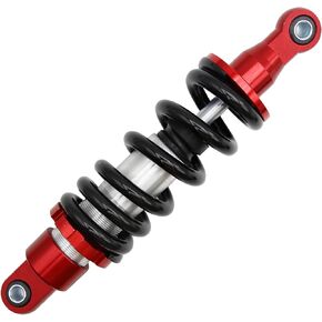 280mm Adjustable Motorcycle Rear Shock Absorber, 11" Shock Absorber Suspension, Replacement for Honda Yamaha Apollo Stomp WPB Bucci Orion M2R Lucky 50cc 70cc 90cc 110cc 125cc 150cc