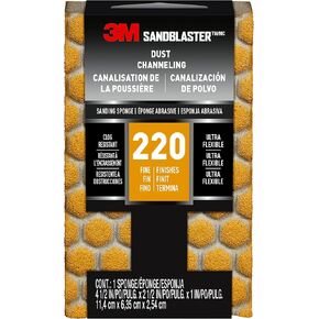SandBlaster 20907-220-UFS 3M Sanding Sponge, Gold in Saudi Arabia