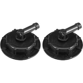 ACROPIX Car Coolant Reservoir Tank Cap Fit for Honda Accord - Pack of 2 Black