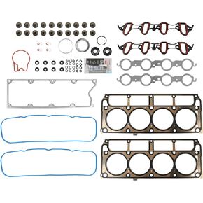 Head Gasket Kit Fit for 02-11 Sierra Silverado 1500/Tahoe/Yukon,02-03 06-11 Suburban 1500,03-08 Express 2500 4.8L Engine Head Gasket HS9292PT,HS26191PT1,CS9284,OS30693R,ES72220,HS26423PT