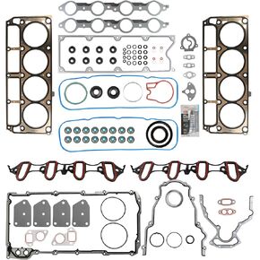 MLS Engine Cylinder Head Gasket Kit for 02-11 Sierra Silverado 1500/Suburban 1500/Yukon/Express 2500 4.3L,02-06 Avalanche 1500 Engine Gasket Kit HS26191PT1,CS9284