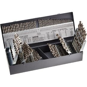 Viking Drill and Tool by Norseman 43550 Type 240-B Bright Finish 118 Degree HSS Drill Set (115 Piece)