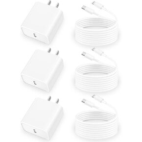 [معتمد من Apple MFi] شاحن سريع iPhone 14 13، DESOFICON 3Pack 20W USB-C شاحن حائط لتوصيل الطاقة مع سلك شحن سريع 6FT من النوع C إلى Lightning متوافق مع iPhone 14 13 12 11 Pro/XS/XR/iPad in Saudi Arabia