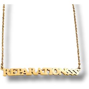 Reparations 18k gold plated Necklace