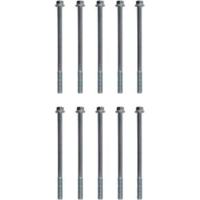 GY6 cylinder head GY6 engine crankcase right cover GY6 cylinder head cover screw, suitable for 50cc-200cc QMB139 157QMJ Chinese moped, screw model M6 (6x100 mm/0.23x3.93 in)