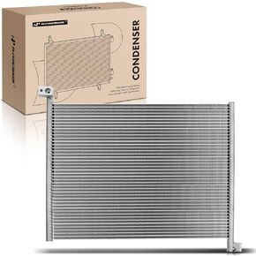 A-Premium Air Conditioning A/C Condenser Compatible with Dodge Durango 2004-2009 & Chrysler Aspen 2007-2009, Replace# Ũ56165AA