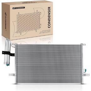 A-Premium A/C Condenser Replace# 3055, 96484931 - Compatible with 2004-2008 Suzuki Forenza, 2005-2008 Reno, L4 2.0L