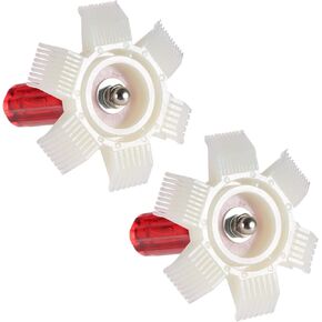 AC Fin Straightener Air Conditioner Fin Comb Radiator Condenser Cleaner Repair Tool Air Conditioning Brush Accessory for Cleaning Car Automotive Refrigeration Radiator Evaporator Pack of 2