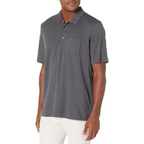 Amazon Essentials Men's Regular-Fit Pocket Jersey Polo in Kuwait