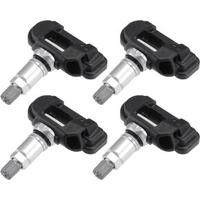 Tire Pressure Sensor TPMS No.05154876AB for Ram ProMaster 1500 2014-2018 Metal Silver Tone (Set of 4)
