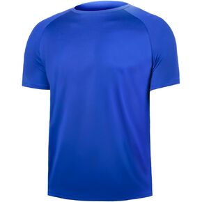 Bamboo Viscose Workout T Shirts for Men Short Sleeve Quick Dry Fit Classic Tee Moisture Wicking Athletic Gym