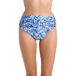 La Blanca Women's Mid Waist Sash Band Swimsuit Bottom