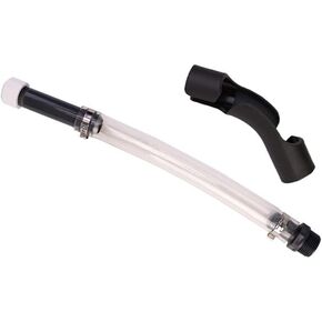 Racing Fuel Jug Hose Deluxe Filler Hose For Vp Racing Fuel Jug, Jegs Jugs, LC2 Jugs, Scribner Fuel Jugs, Upgraded Filter Design (black)