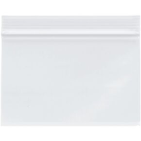 Plymor 6" x 4" (Pack of 200), 2 Mil Zipper Reclosable Plastic Bags