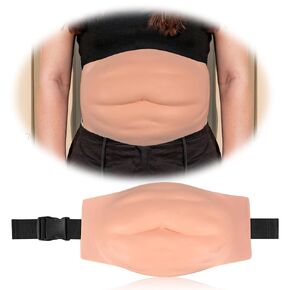 Belly Injection Simulator, Subcutaneous Injection Practice Kit, Insulin Injection Training Model for Nursing Students, Light Skin