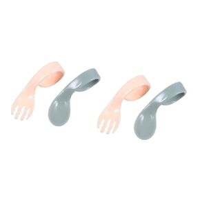 Kisangel Toddler Utensils Toddler Utensils Toddler Utensils Tableware for Toddlers-, not Easy to deform, Very Practical. Kids Utensils Kids Utensils Kids Utensils