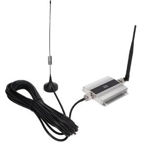 Cell Phone Signal Booster Network Extender for 4G Phones, Mobile Phone Signal Repeater Amplifier for GSM DCS WCDMA 1800Mhz for Home Office Boost Vioce Call and Data, High Gain