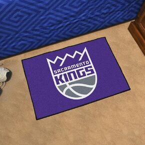 FANMATS NBA Sacramento Kings Nylon Face Starter Rug, 19"x30"