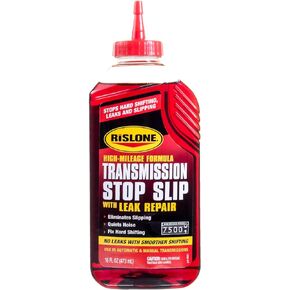 Rislone High Mileage Transmission Stop Slip with Leak Repair, 16.9 oz