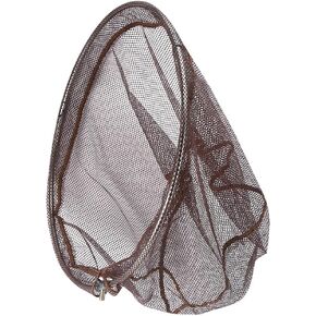 Fishing Net Head, Fishing Landing Net Head, Three‑Layer Stainless Steel Net Fishing Net Head Lightweight and Foldable Strong Support for Fishing Tackle Shop Wild Fishing