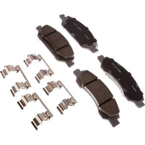 ACDelco Silver 14D1367ACH Ceramic Front Disc Brake Pad Set