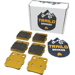 Yamaha Raptor 660 660R Ceramic Brake Pad Set Front & Rear 2001-2005