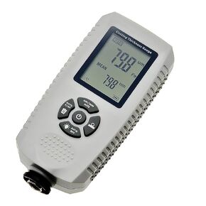 Coating Thickness Gauge Digital Paint Thickness Meter Tester with Tool Box Range 0~1500um