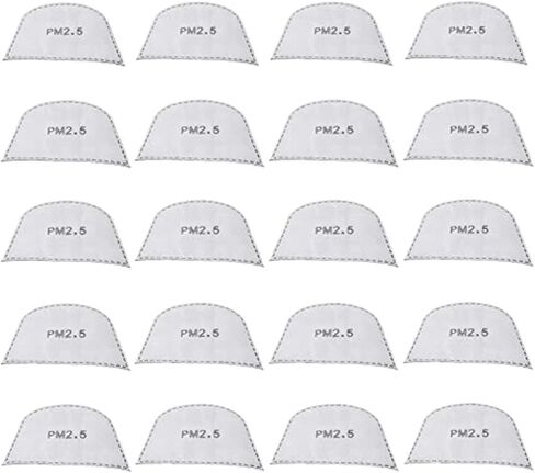 Super Protective Face Shield,Anti Fog Mask,Adult Clear Face Shield,Plastic Face Mask (20pcs-pm Filters) in Saudi Arabia