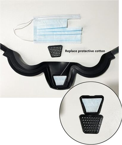Super Protective Face Shield,Anti Fog Mask,Adult Clear Face Shield,Plastic Face Mask (20pcs-pm Filters) in Saudi Arabia