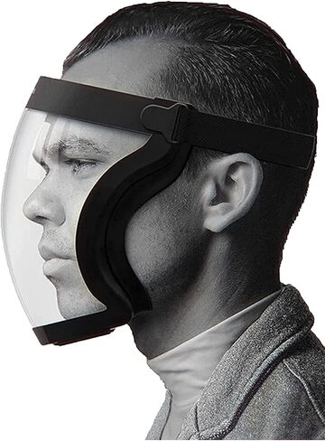 Super Protective Face Shield,Anti Fog Mask,Adult Clear Face Shield,Plastic Face Mask (20pcs-pm Filters) in Saudi Arabia