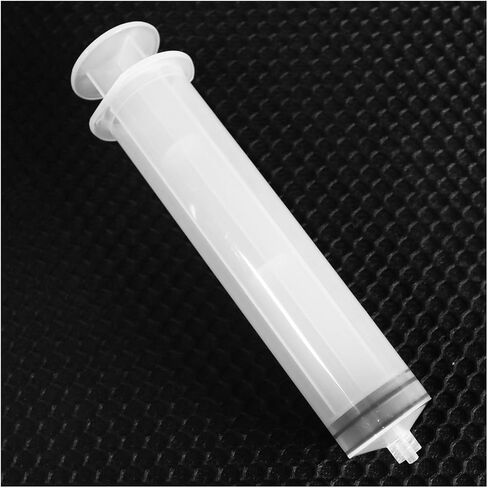 100ml Syringe with 2PCS 51.18" Plastic Tube For Measuring Nutrient Feeding Ink Pumping Oil Feeding Enema Glue Filling in Saudi Arabia