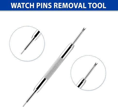 Watch Band Pins Replacement Kit with 16 pcs 20mm Heavy Duty Stainless Steel Watch Pins in Saudi Arabia