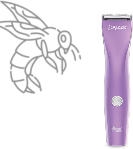 Hornet Mini Purple - ماكينة قص شعر الكلاب صغيرة الحجم ومحمولة مع شفرات حادة لتشذيب دقيق، مثالية للتصفيف أثناء التنقل in Kuwait