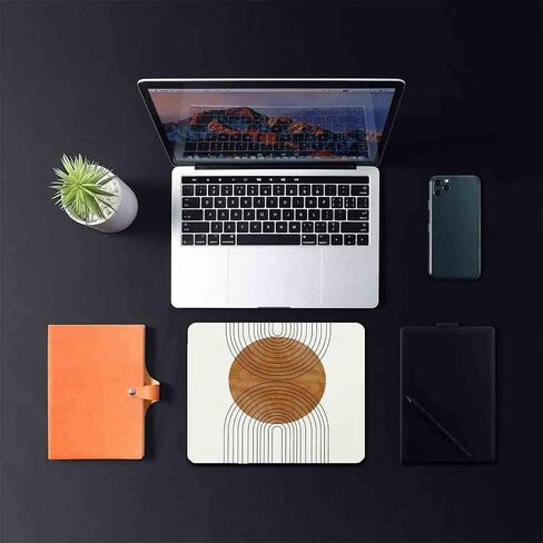 Japanese Mouse Pad, Oriental Floral Mouse Pad Heron, Premium-Textured & Waterproof Mouse Mat Design, Washable Lycra Cloth Mousepad, Non-Slip Rubber Base Computer Mouse Pads for Wireless Mouse in Saudi Arabia