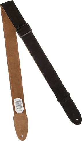 حزام جيتار من الجلد السويدي MSS7-BRN من Levy's Leathers، بني in Saudi Arabia