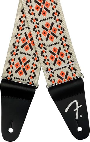 Fender® Right Height Rayon Nylon Strap 2 Inch with One-Hand Function 5 cm Wide Black in Saudi Arabia