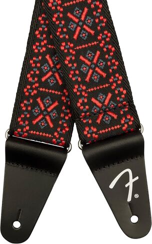Fender® Right Height Rayon Nylon Strap 2 Inch with One-Hand Function 5 cm Wide Black in Saudi Arabia