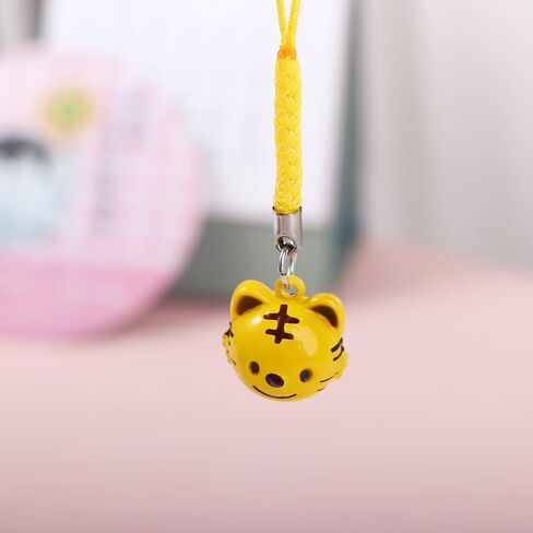 4Pcs Mobile Phone Straps Cartoon Phone Charm Animal Series Tigger Monkey DIY Keychain Phone Lanyard Cute Phone Accessories in Saudi Arabia