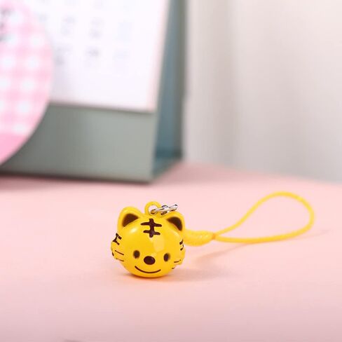 4Pcs Mobile Phone Straps Cartoon Phone Charm Animal Series Tigger Monkey DIY Keychain Phone Lanyard Cute Phone Accessories in Saudi Arabia