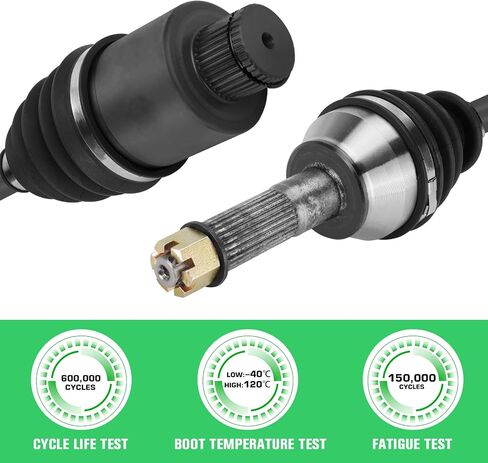 Youxmoto Rear Left/Right CV Axles & Wheel Bearing Kit 2011-2014 Fit For Polaris Hawkeye 2x4; For Sportsman 400 450 500 EFI 800 2006-2014; 4340 Chromoly Steel CV Axle Drive Shaft in Saudi Arabia