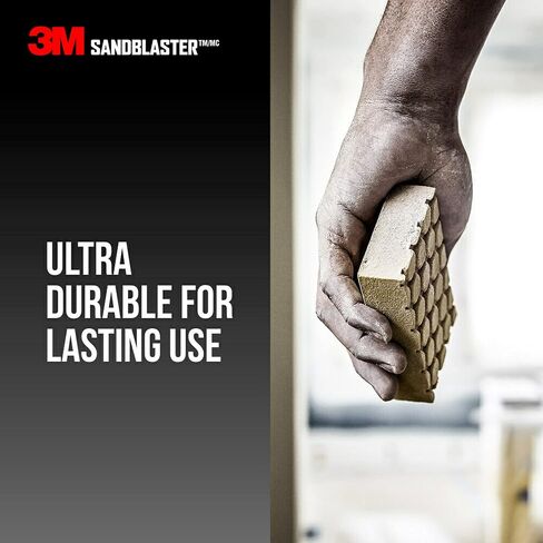 SandBlaster 20907-220-UFS 3M Sanding Sponge, Gold in Saudi Arabia
