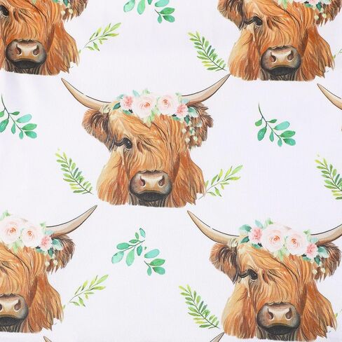 Toddler Girls Casual Dress Farm Animal Horse Print Dresses Flutter Sleeve Clothes 2-8Y in Saudi Arabia