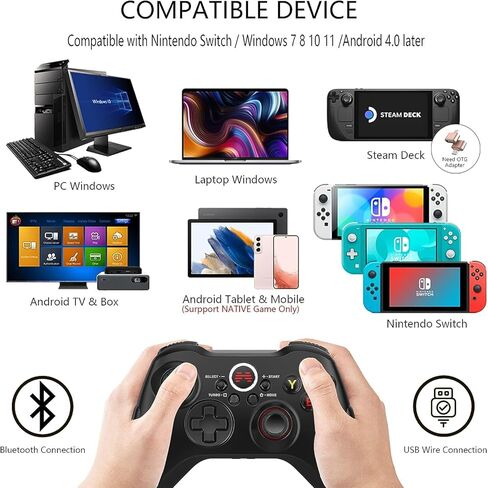 BEITONG Asura 2NS Switch Controller Wireless Pro Controller متوافق مع Switch / Switch Lite / Switch OLED، التحكم في الحركة 6 محاور والحساسية Adjsut / Turbo / الاهتزاز / لقطة الشاشة باللون الأسود in Kuwait